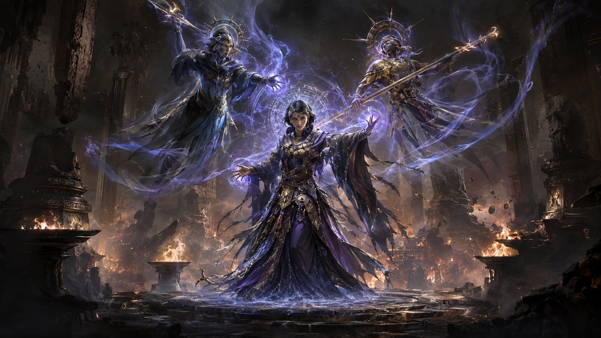 Disciple of Varashta Ruzhan, the Blazing Sword — POE2 Sorceress Disciple of Varashta build