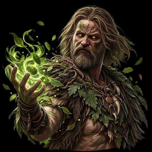 Druid base class portrait