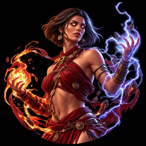Sorceress base class portrait